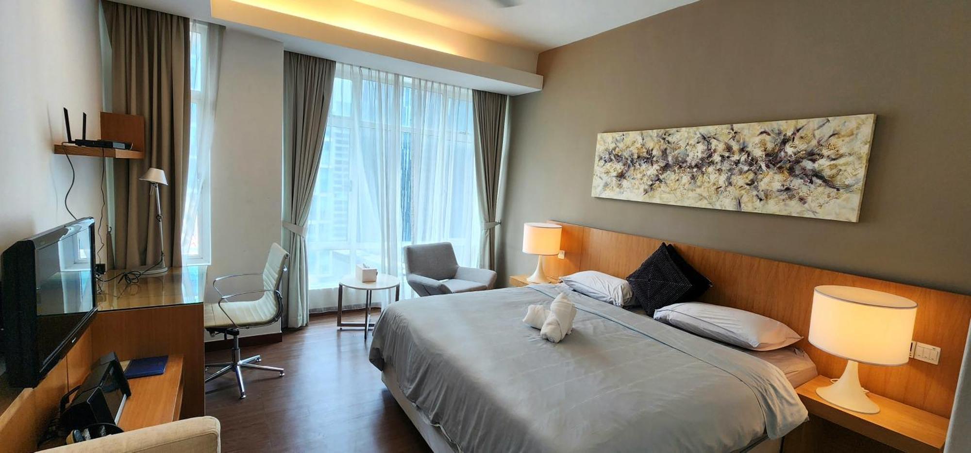 Cozy Super King Bed Studio Walking To Petronas Klcc Kuala Lumpur Dış mekan fotoğraf